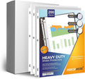 Performore 200-Pack Heavy Duty Sheet Protectors, archival-Safe, high Clarity by RingBinder