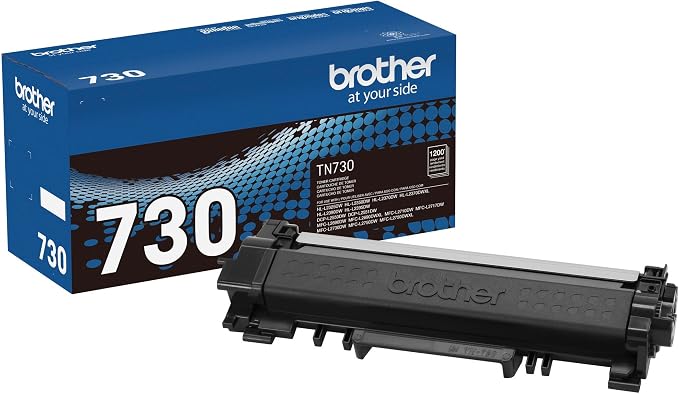 Brother Genuine Standard Yield Toner Cartridge, Replacement Black Toner by Unknown