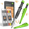 Nicpro Carpenter Pencil with Sharpener, CP3000 Carpenter Mechanical Pencils by Nicpro