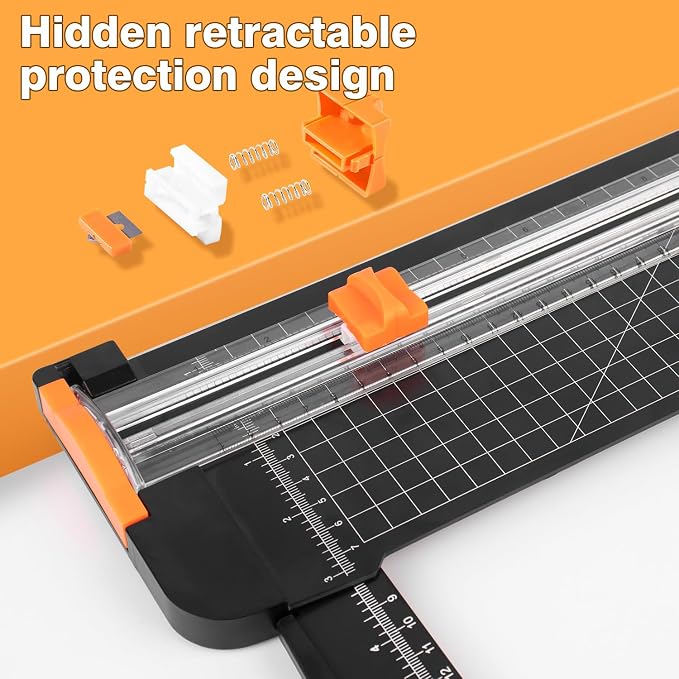 ZEQUAN 18-Inch Paper Trimmer, Slider Cutter, 1 Blades, Cardstock Crafts | Easy - Image 8