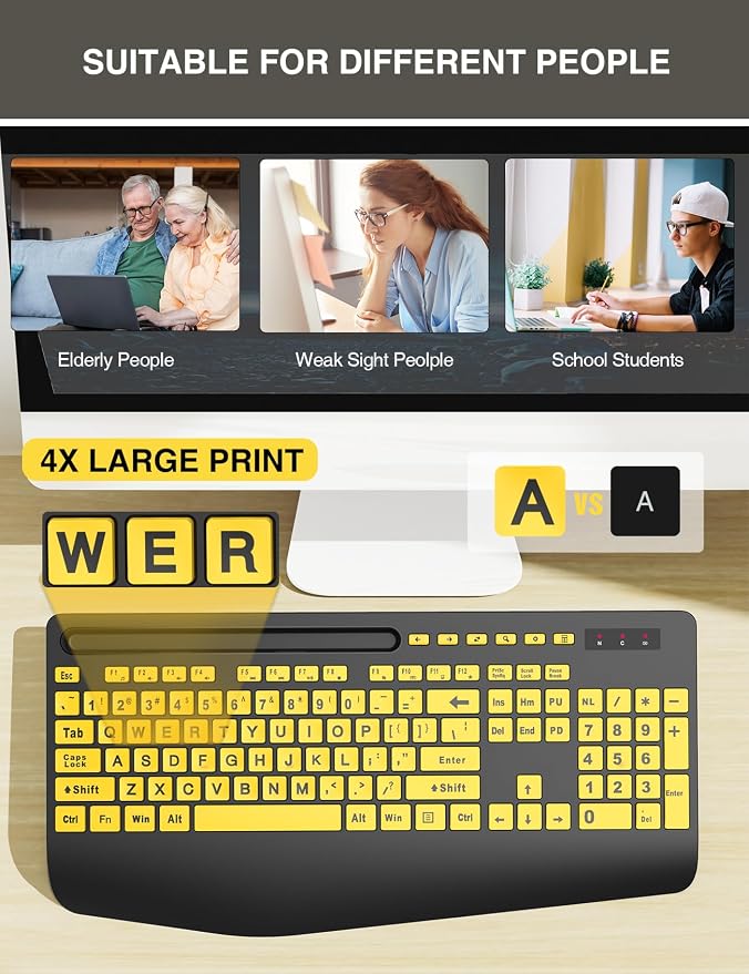 Wireless Keyboard and Mouse Combo - Image 2