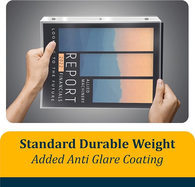 GOLD SEAL 200 Count Diamond Clear Sheet Protectors, Added Anti Glare Coating - Image 5