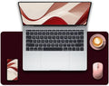 Non-Slip Desk Pad, PU Leather Desk Mat by METEOROCK
