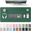 YSAGi Leather Desk Pad Protector, Office Desk Mat, Large Mouse Pad, Non-Slip PU by YSAGi