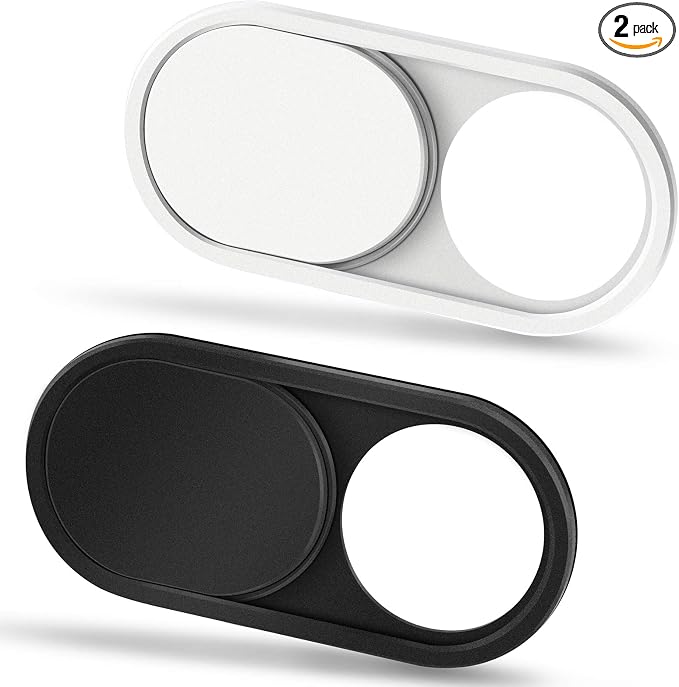 CloudValley Laptop Camera Cover Slide, Metal 0.023 Inch Ultra-Thin, 2 Pack | by CloudValley