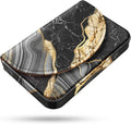 Business Card Holder，PU Leather Business Card Case Color Printing Pattern Card by xiviers