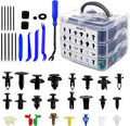 835 PCS Car Push Retainer Clips and Plastic Fasteners Kit by GLK
