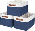 Bagnizer Storage Bins Large Fabric Storage Baskets by Bagnizer