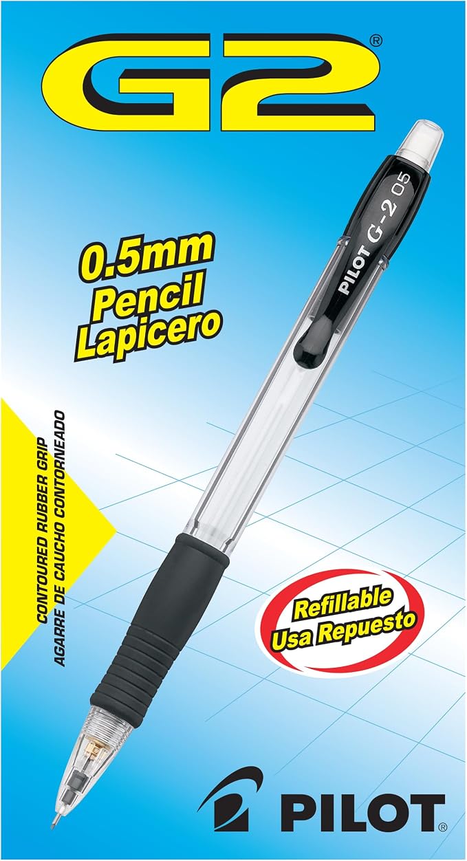Pilot G2 Mechanical Pencils, 0.5mm HB Lead, Dozen Box - Image 2