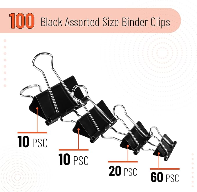 Mr. Pen- Binder Clips, Document Organizing - Image 2