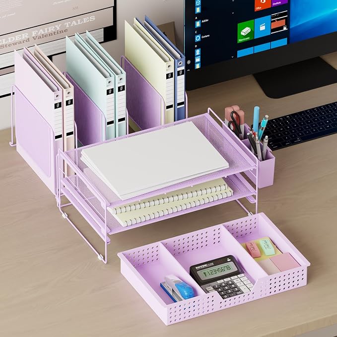 LEKETREE Desk Organizer, Office Organization - Image 3