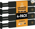 4-Pack Bamboo Drawer Dividers by Bamb%C3%BCsi