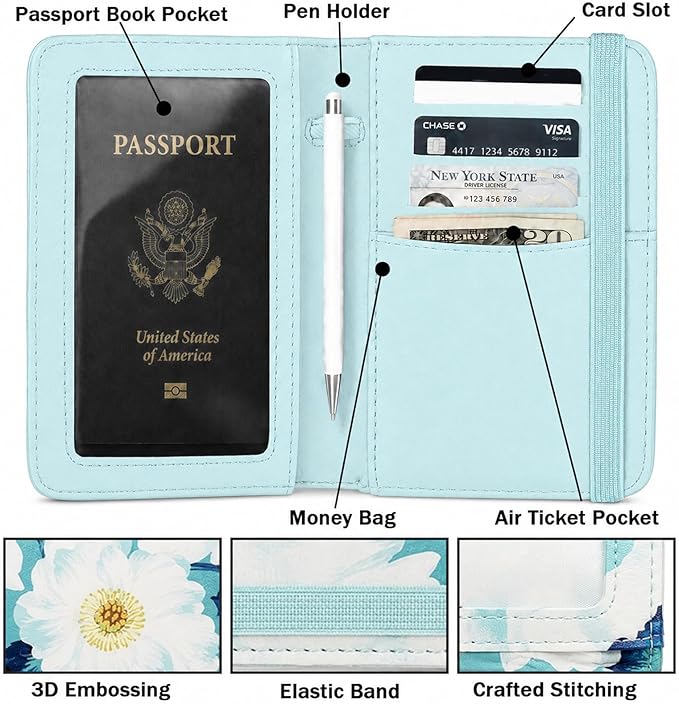 ZOPPEN RFID Blocking Passport Holder - Image 3