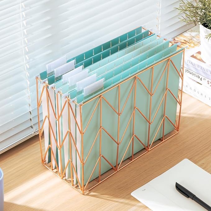 Y YOMA 18 Pack Gradient Hanging File Folders Letter Size Decorative Hanging - Image 7