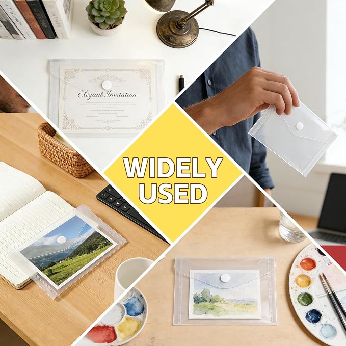 Vmiapxo 20 Pack Small Plastic Envelopes - Image 4
