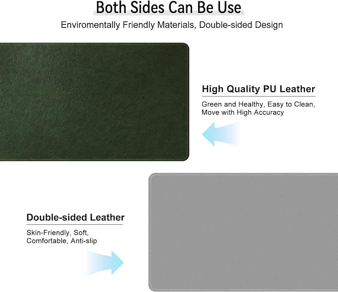 Imitation Crazy Horse Leather Desk Mat - Image 3