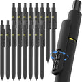 Hiacry 16 Pack Gel Pens, Quick-Dry Long Lasting Black Ink-0.7 MM Fine Point | by HIACRY