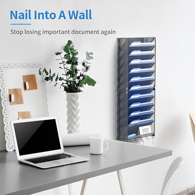 OUTWOLF Hanging Wall File Organizer - Image 2