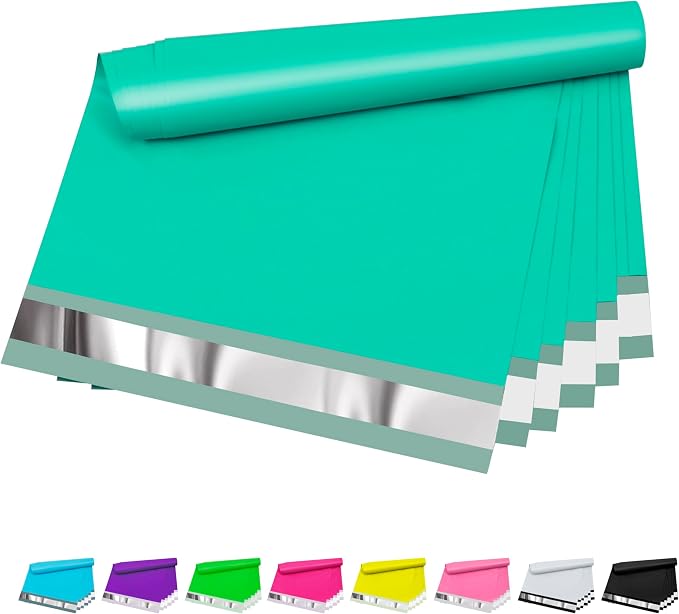 Poly Mailers 9x12 inch 100 Pcs, Plastic Mailing Envelopes by VAPULCIO