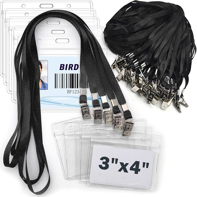 4x3 Name Tags Badge Holder by BirdFiy