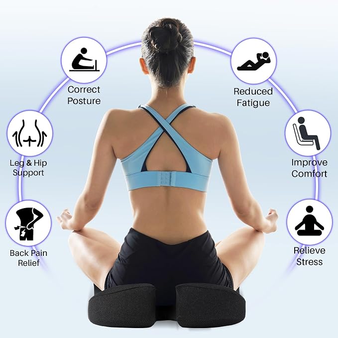 Seat Cushion for Office Chair, Large Thick Seat Cushion for Tailbone Pain Relief - Image 3