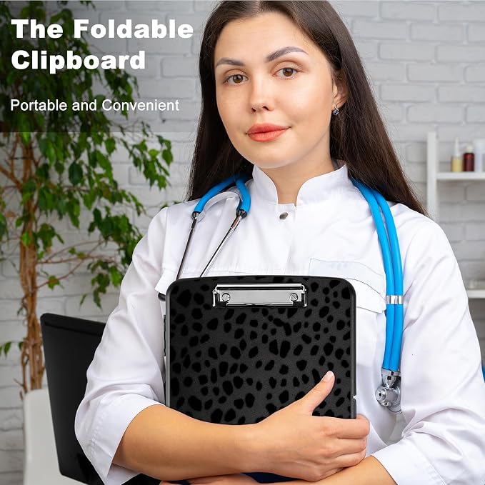 Clipboard with Storage, Heavy Duty Plastic Storage Clipboard with Low Profile - Image 5