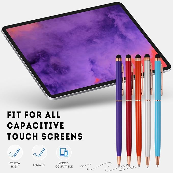 15 Pack Stylus Pens for Touch Screens Stylus Pen Compatible - Image 2
