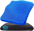 Gel Seat Cushion for Long Sitting Pressure Relief by Helishy
