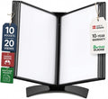 Tarifold Desktop Reference & Display System, 10 Double-Sided Pockets, 20 Sheet by TARIFOLD