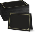 Black Certificate Holders 8.5 x 11, Documents and Diplomas by BELLEKR