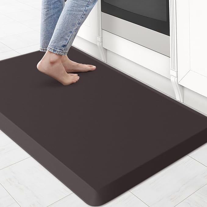 KitchenClouds Kitchen Mat Cushioned Anti Fatigue Rug 20"x32" Water Resistant by KitchenClouds