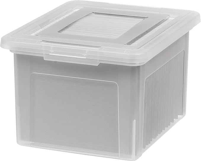 IRIS USA File Box, Plastic File Boxes by IRISUSA