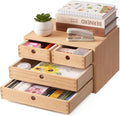 KIRIGEN Wood Desktop Storage Cabinet by KIRIGEN