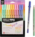 SAKURA Gelly Roll Moonlight 10 Pastel & Opaque Gel Pens by SAKURAOFAMERICA
