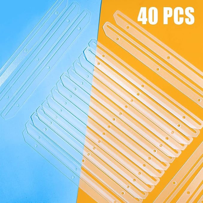 40Pcs 3 Hole Punched Magazine Holders, Magazine Organizer, 3 Ring Binder Insert - Image 5