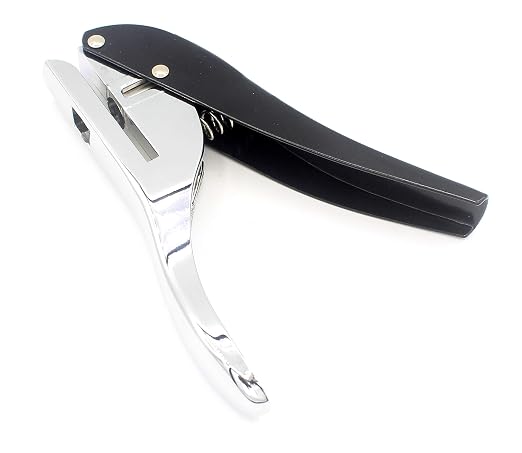 Metal Silver Hand-held 2/5 inch 10mm Round Heavy Duty Single Circle Hole Punch - Image 2