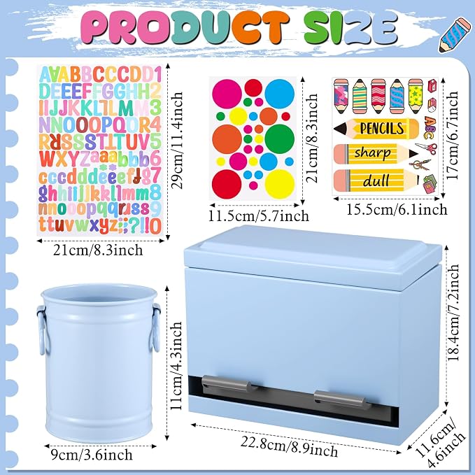 Mifoci 8 Pcs Pencil Dispenser Kit - Image 2