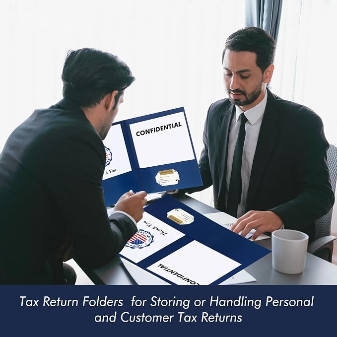 50 Pcs Tax Return Folders Bulk - Image 3
