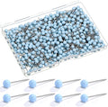 WILLBOND 500 Pack Map Push Pins Map Tacks Small Round Head Push Pins Thumb Tacks by Willbond+Technology+Limited