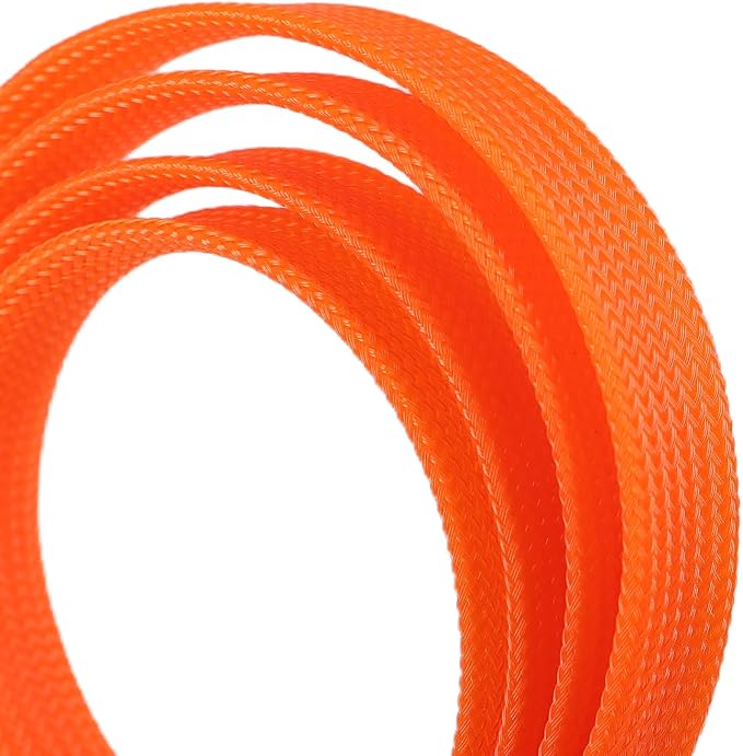25ft PET Expandable Braided Cable Sleeve 1/3inch Pet Braided Cable Sleeve - Image 2