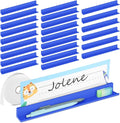 MJOGGOTT 24Pcs Classroom Desk Name Plates Holder Index Cards Storage, School by MJOGGOTT