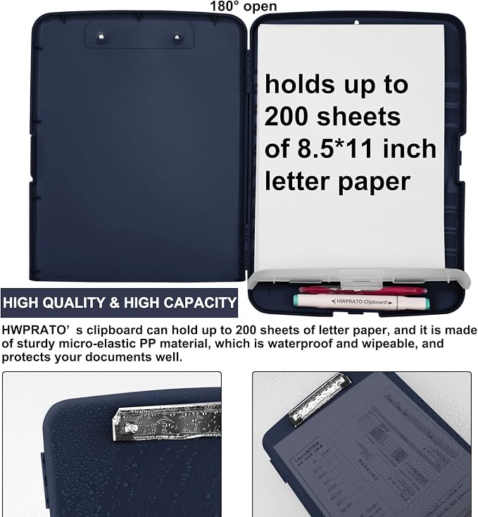 HWPRATO Clipboards Organizer Clipboard - Image 4