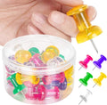 30 PCS Jumbo Push Pins for Bulletin Board, Large Thumb Tacks for Wall, 1.81 Inch by DANRONG