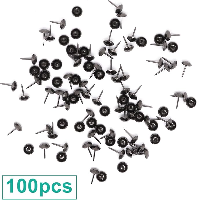 100pcs Upholstery Tacks, Metal Upholstery Nails - Image 3