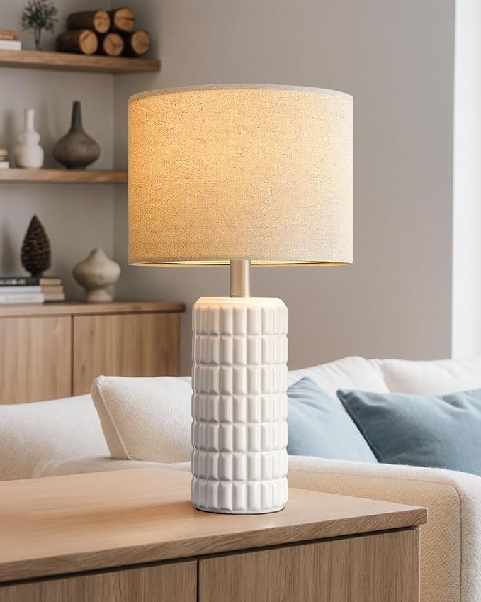 Seealle 23" Modern Ceramic Table Lamps by SeealleLighting