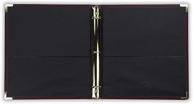 Samsill Classic Collection Leather 3 Ring Binder, Executive Presentation - Image 7