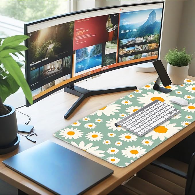 iCasso XXL Large Mouse Pad for Desk, Anti-Slip Big Mousepad - Image 7