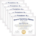FIXSMITH 8.5x11 Diploma Frame, 6 Pack Certificate Frame by FIXSMITH