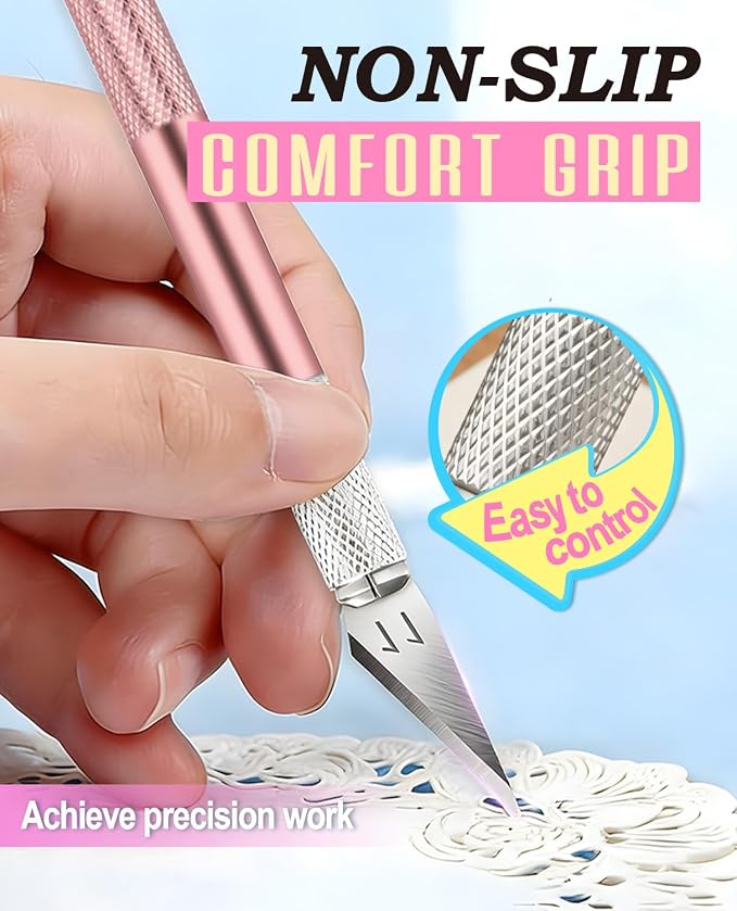 DIYSELF 1 Pcs Craft Hobby Knife Exacto Knife - Image 4