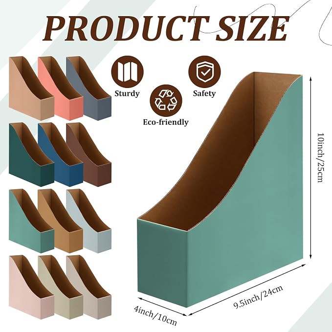 Dunzoom 36 Pcs Magazine File Holder Set - Image 2